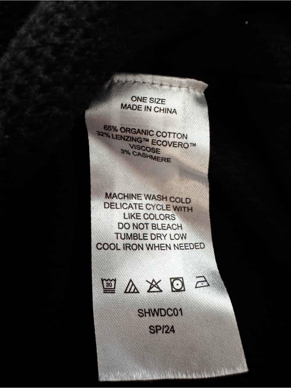 Quince Lightweight Cotton Cashmere Nursing Shawl Cover - Picture 5 of 5